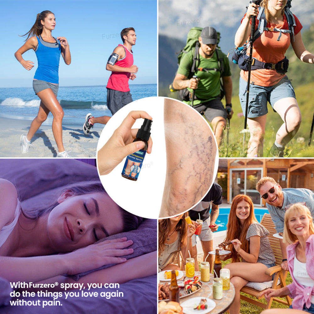 🏆Made and Shipped from Canada🌿Furzero® VeinFreedom Herbal Spray - MicroMist Therapy