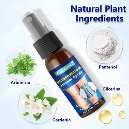 🏆Made and Shipped from Canada🌿Furzero® VeinFreedom Herbal Spray - MicroMist Therapy