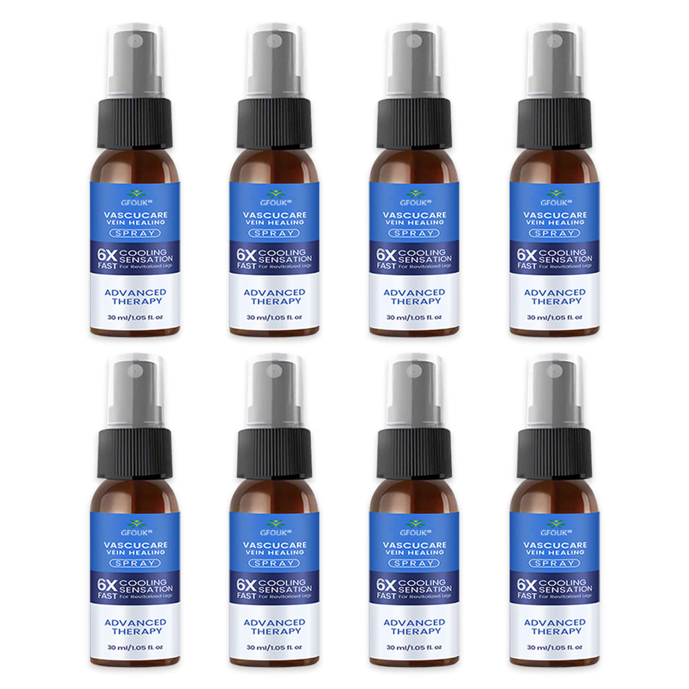 🇨🇦✨✨GFOUK® VascuCare Vein Healing Spray(Designed for Varicose veins, Spider veins, Deep vein Thrombosis, Chronic venous insufficiency, Venous ulcers, Thrombophlebitis and other venous issues)