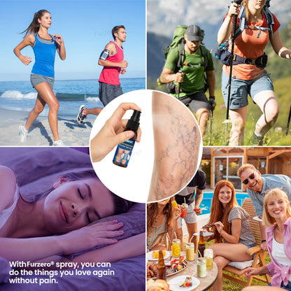 🏆Made and Shipped from Canada🌿Furzero® VeinFreedom Herbal Spray - MicroMist Therapy
